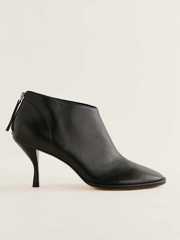 Gretel Ankle Boot - Black Leather